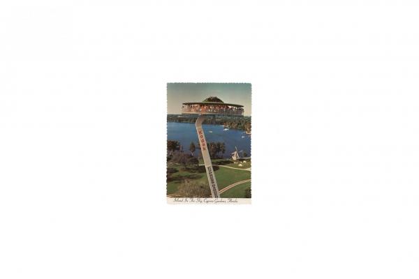 Island in the Sky, Cypress Gardens, Florida, tarjeta postal, s.f.